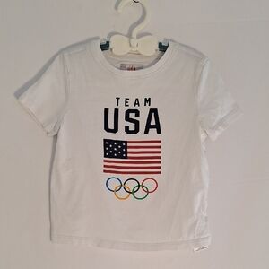 Team USA Kids White T-Shirt